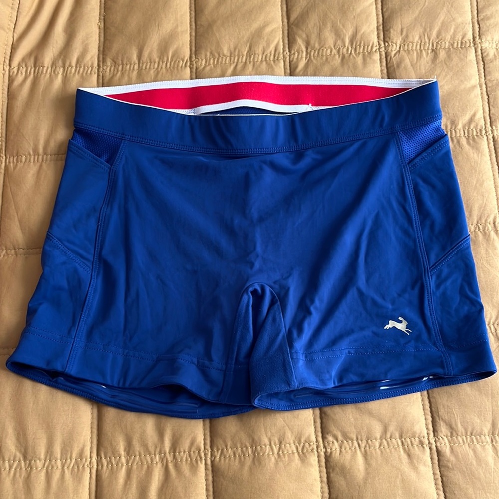 Tracksmith Lane Five Shorts in Royal Blue